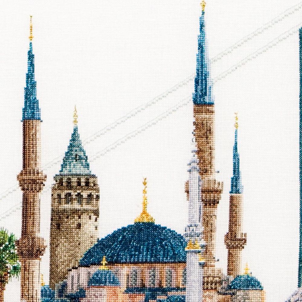 Thea Gouverneur 479  kit point de croix compté  Istanbul  4