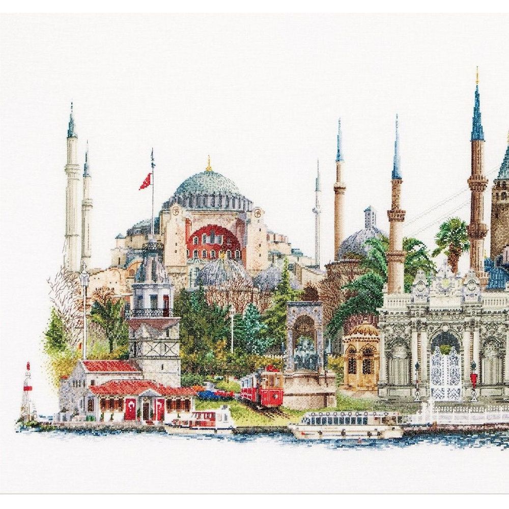 Thea Gouverneur 479  kit point de croix compté  Istanbul  2