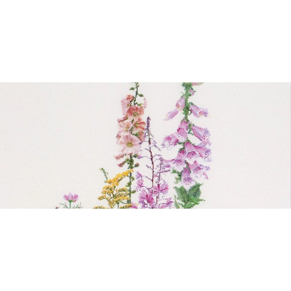 Thea Gouverneur 554  kit point de croix  Fleurs sauvage  4