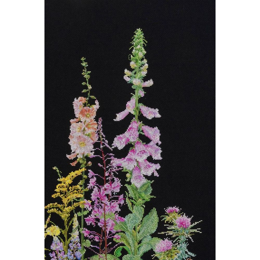 Thea Gouverneur 554 -05  kit point de croix  Fleurs sauvage  4