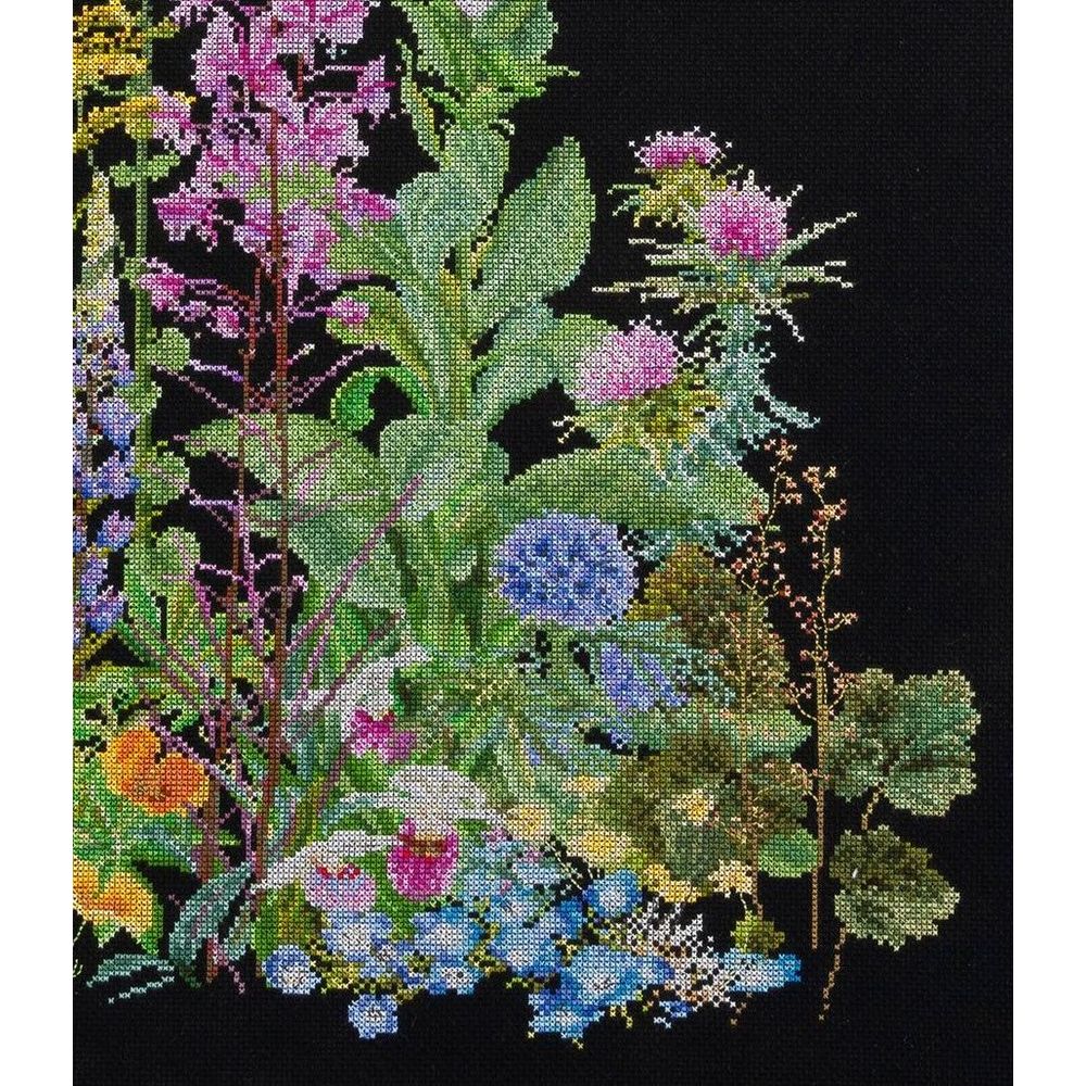 Thea Gouverneur 554 -05  kit point de croix  Fleurs sauvage  3