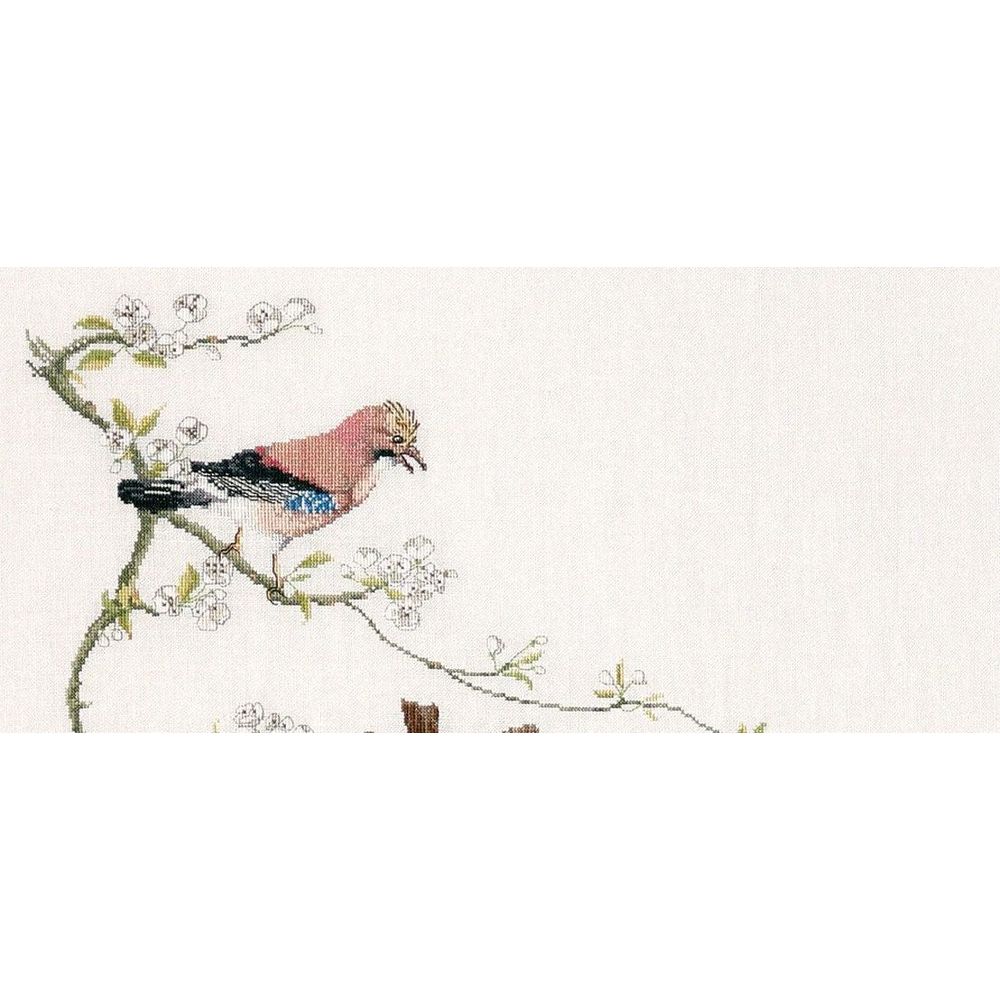 Thea Gouverneur 1065  kit point de croix compté  Mangeoire à oiseaux  5