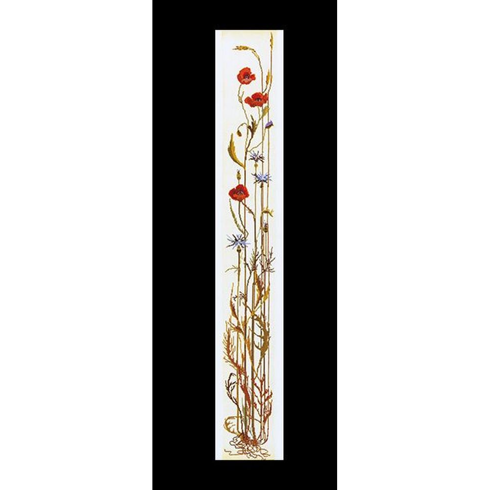 Thea Gouverneur 842  kit point croix  Coqueliots  1