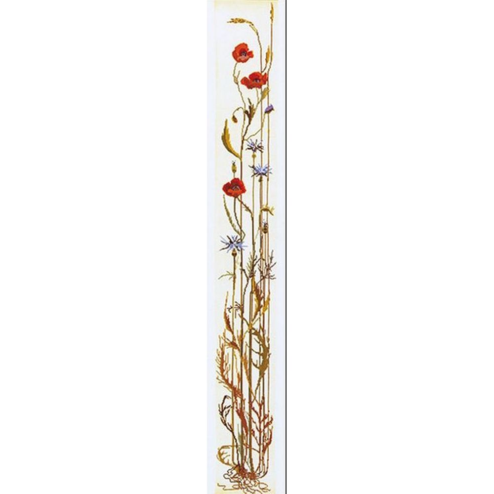 Thea Gouverneur 842  kit point croix  Coqueliots