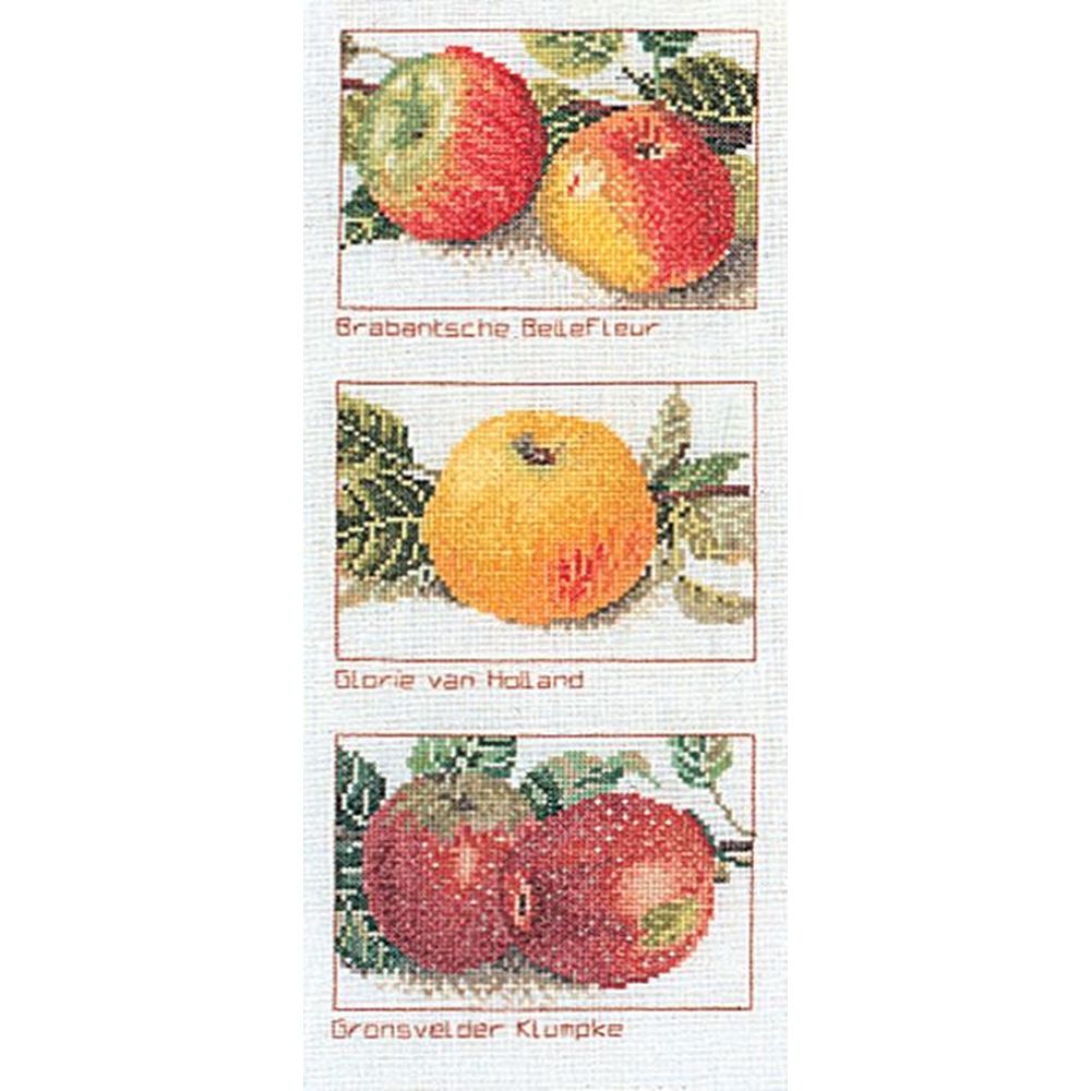 Thea Gouverneur 2082  kit point de croix compté  variété de pommes  1