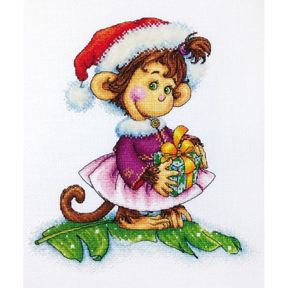 LanSvit D053  kit point de croix compté  Beauté de Noël