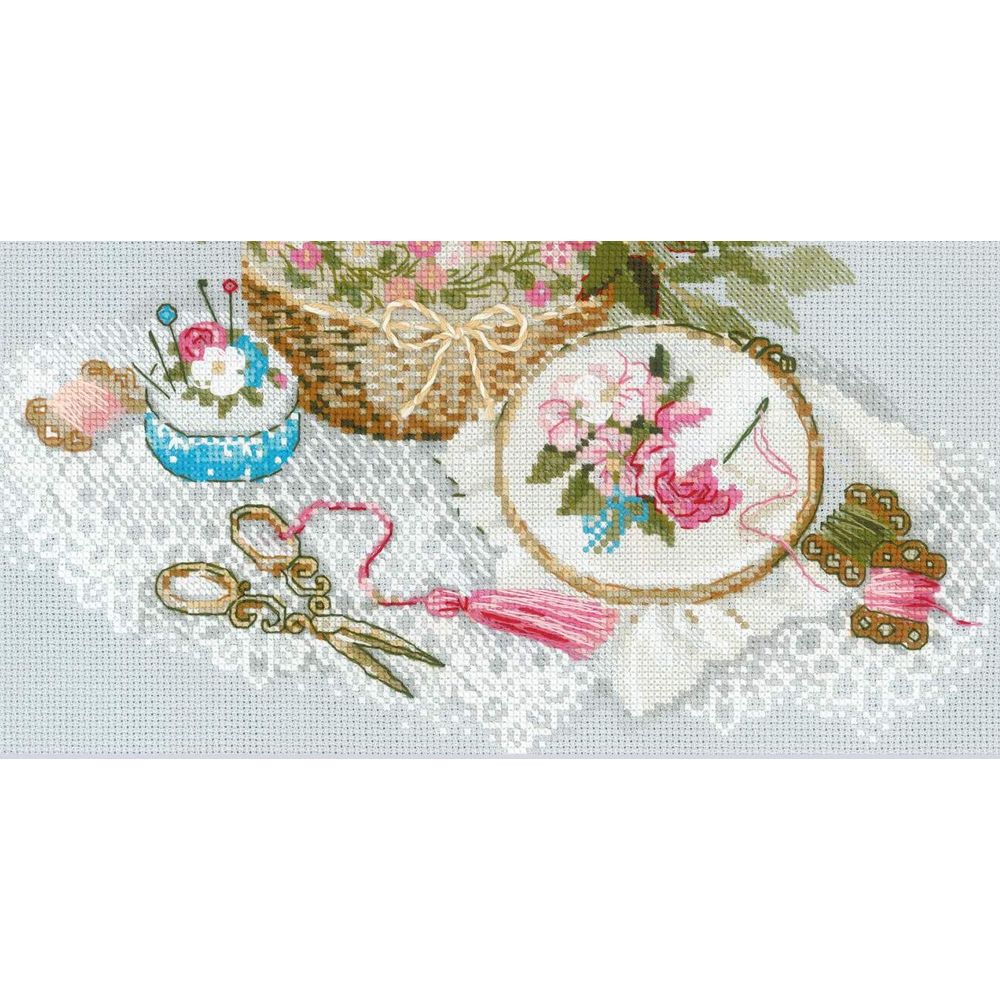 Riolis 2280  kit point de croix  Heure de couture  3
