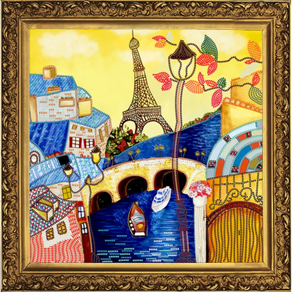 Nova Sloboda HK2075  kit de broderie avec perles  Paris  1