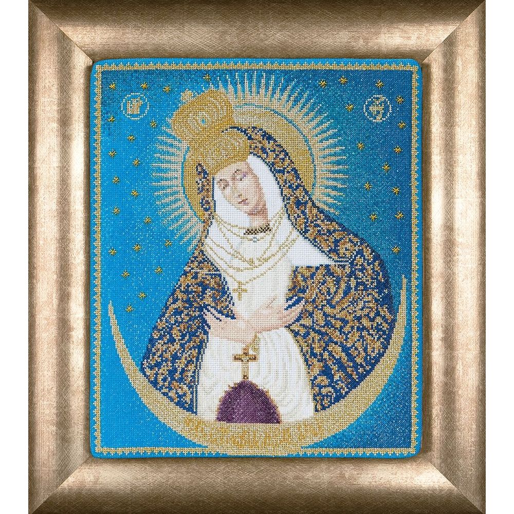 Thea Gouverneur 530  kit point de croix  Icône Our lady of the down