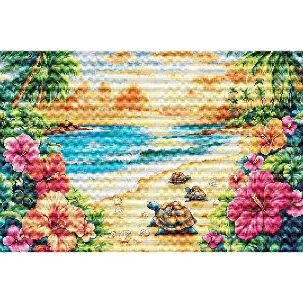 Luca-S BU5089  kit point croix  Tropical