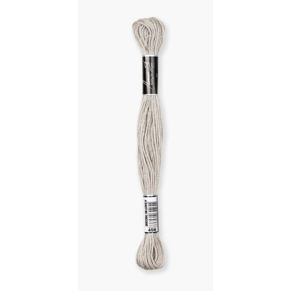 Fil à broder  coton mouliné  couleur 496  Luca-S  1