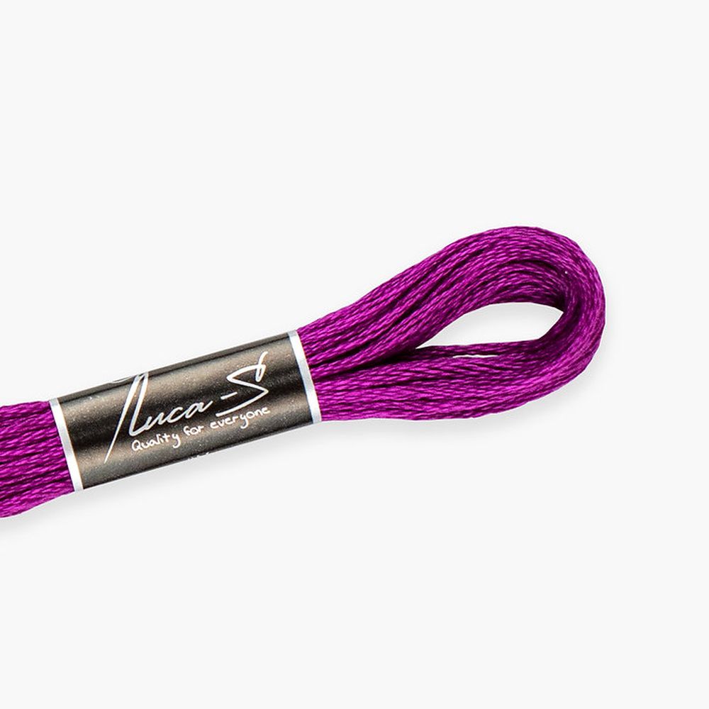 Fil à broder  coton mouliné  couleur 74  Luca-S