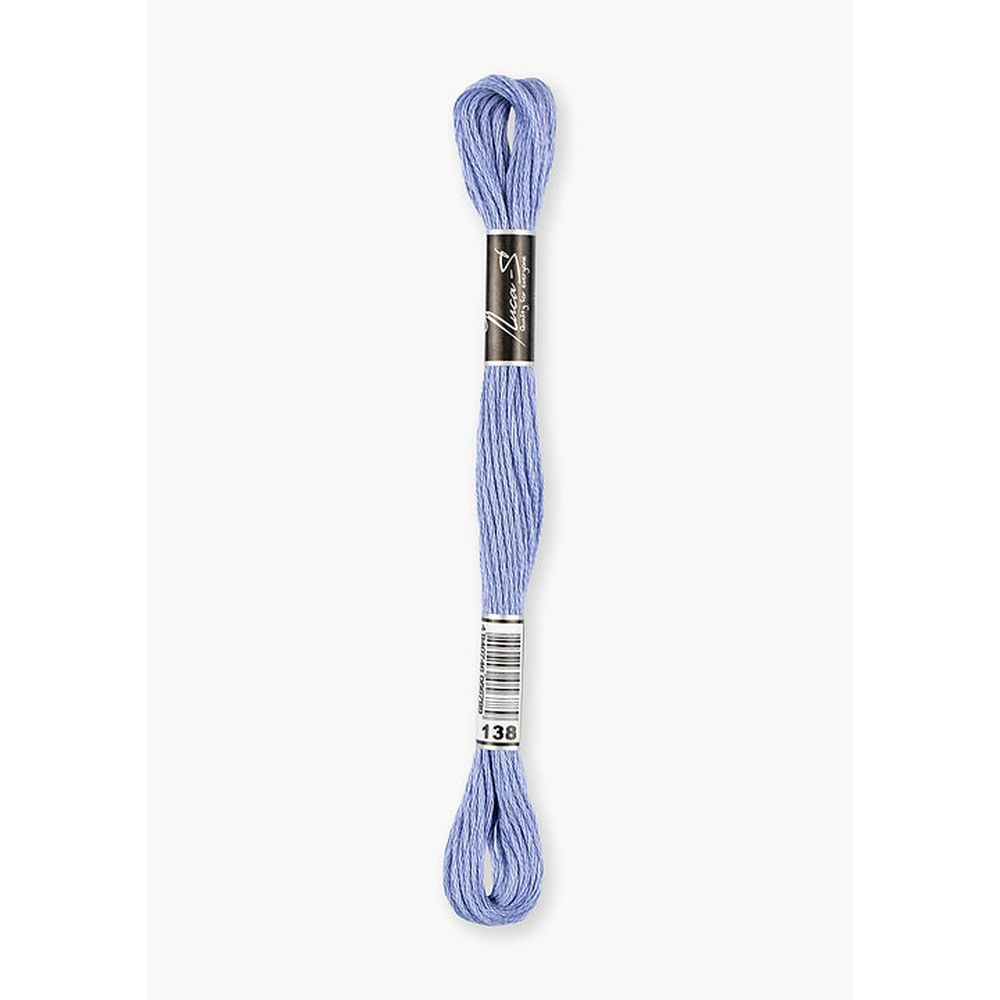 Fil à broder  coton mouliné  couleur 138  Luca-S  1
