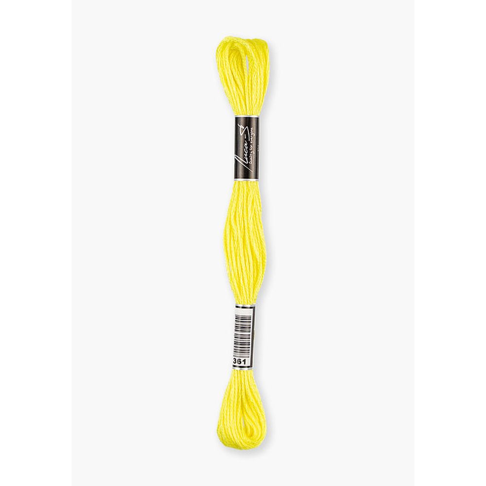Fil à broder  coton mouliné  couleur 361  Luca-S  1