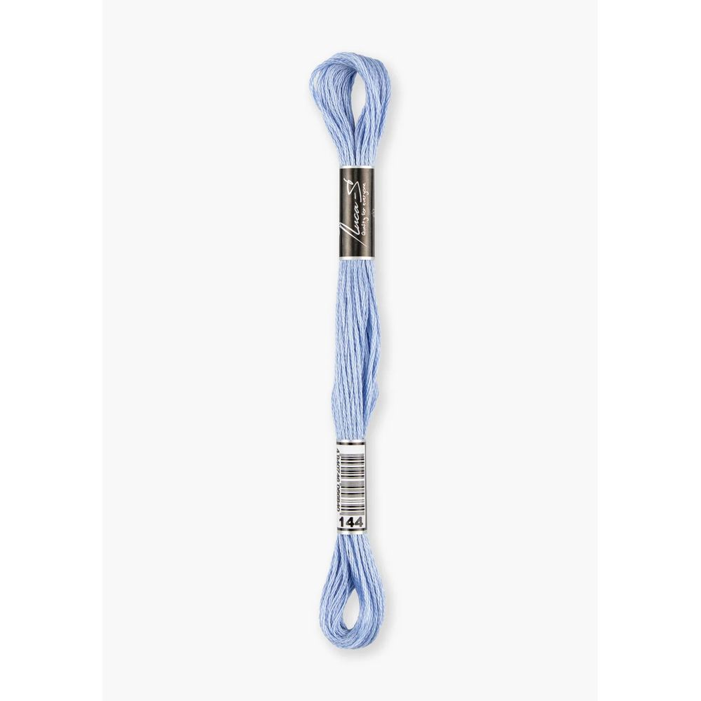 Fil à broder  coton mouliné  couleur 144  Luca-S  1