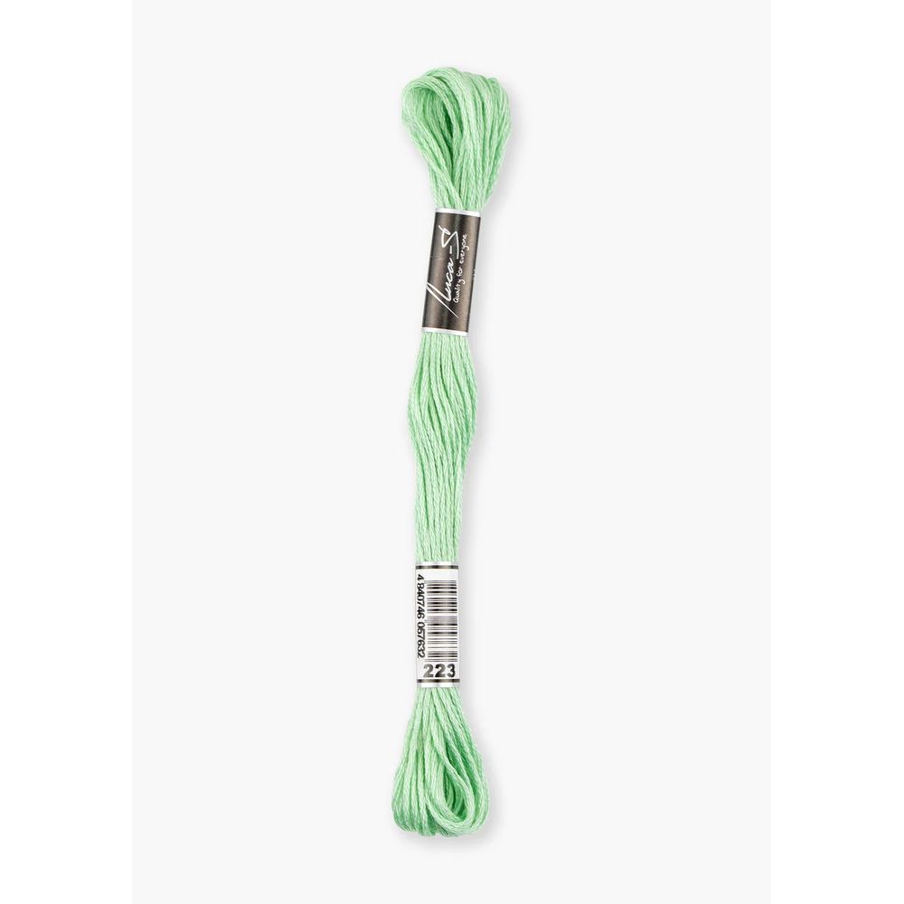 Fil à broder  coton mouliné  couleur 223  Luca-S  1