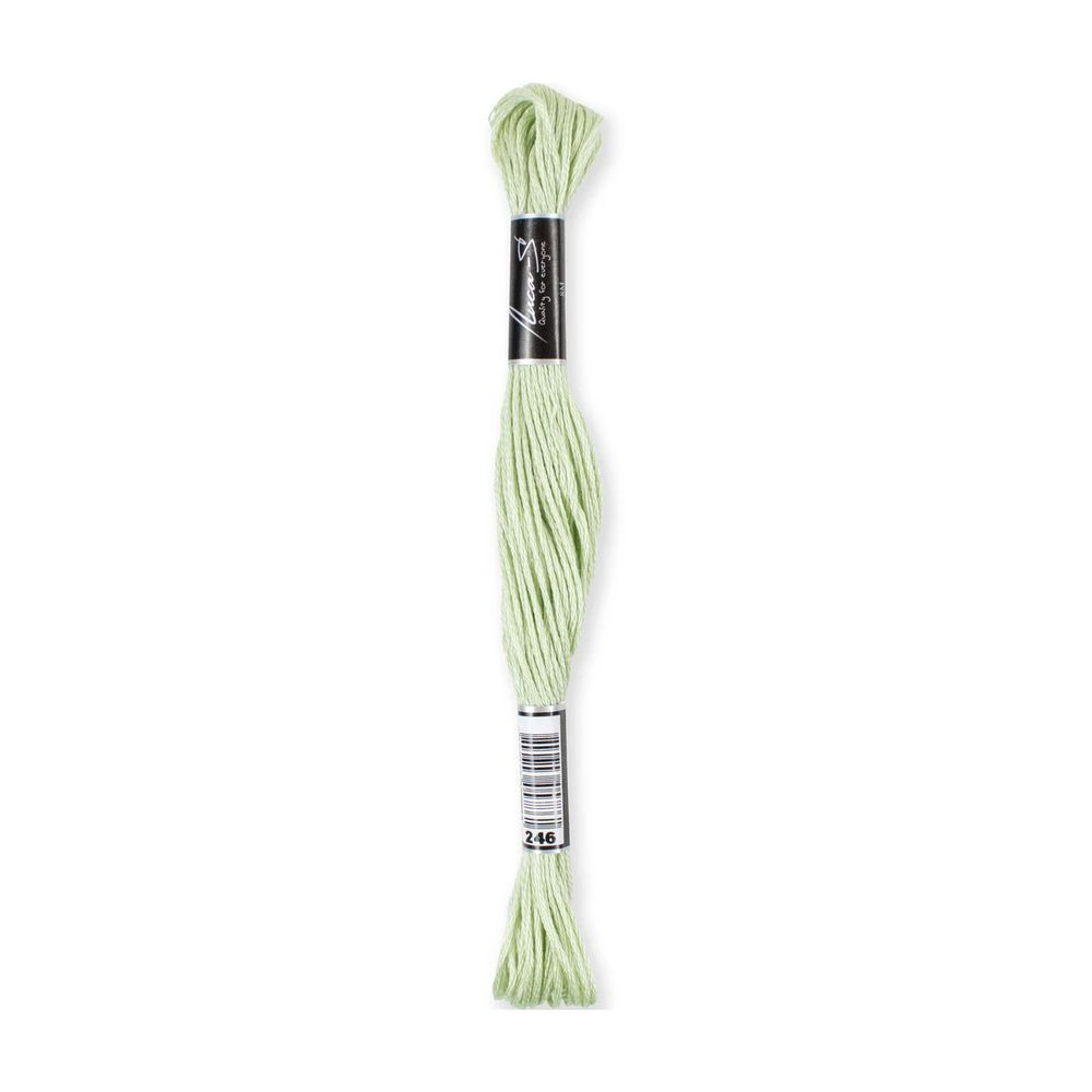 Fil à broder  coton mouliné  couleur 246  Luca-S  1