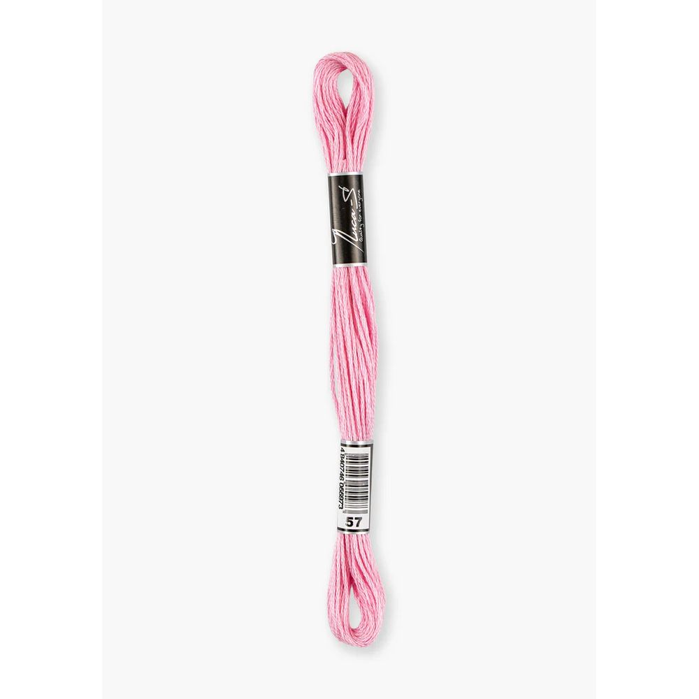 Fil à broder  coton mouliné  couleur 57  Luca-S  1