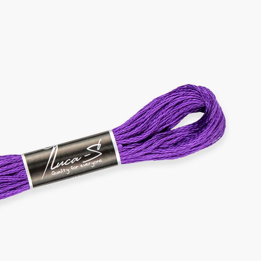 Fil à broder  coton mouliné  couleur 125  Luca-S