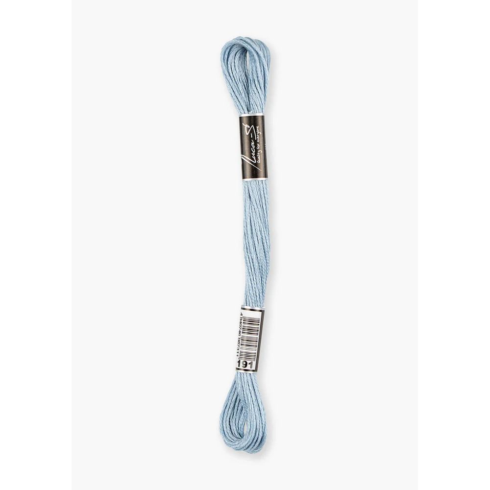 Fil à broder  coton mouliné  couleur 191  Luca-S  1