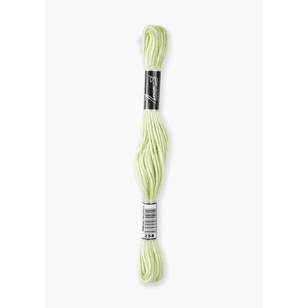 Fil à broder  coton mouliné  couleur 258  Luca-S  1