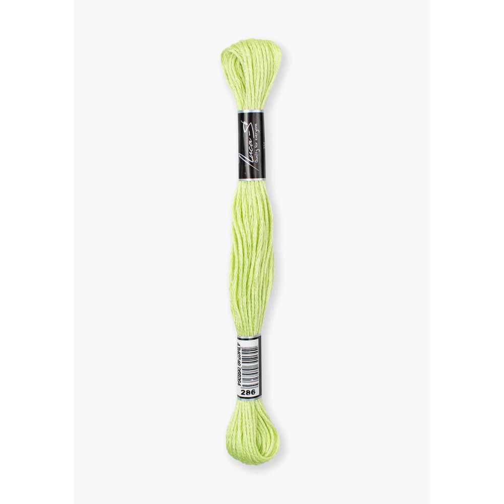 Fil à broder  coton mouliné  couleur 286  Luca-S  1