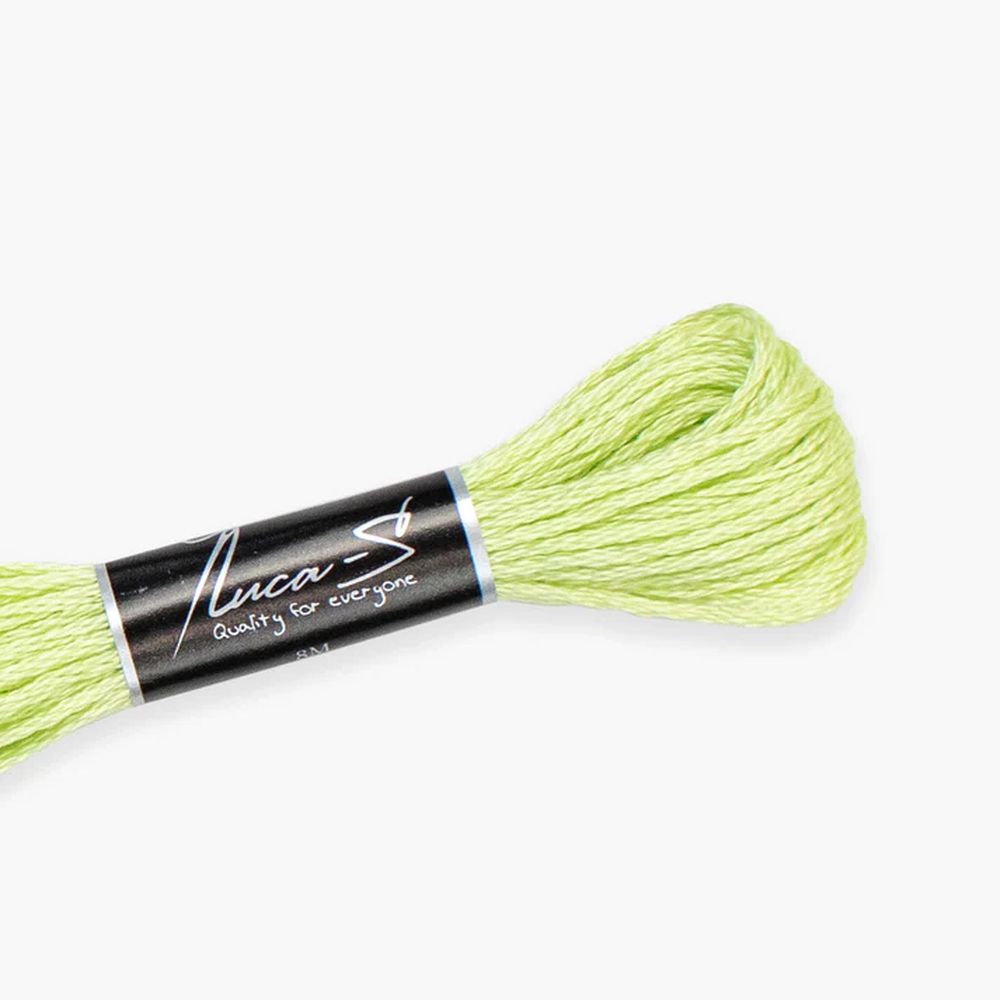 Fil à broder  coton mouliné  couleur 286  Luca-S