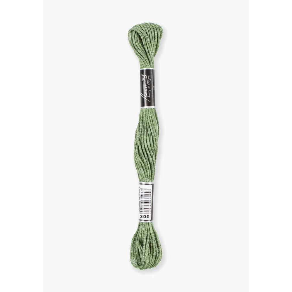 Fil à broder  coton mouliné  couleur 300  Luca-S  1