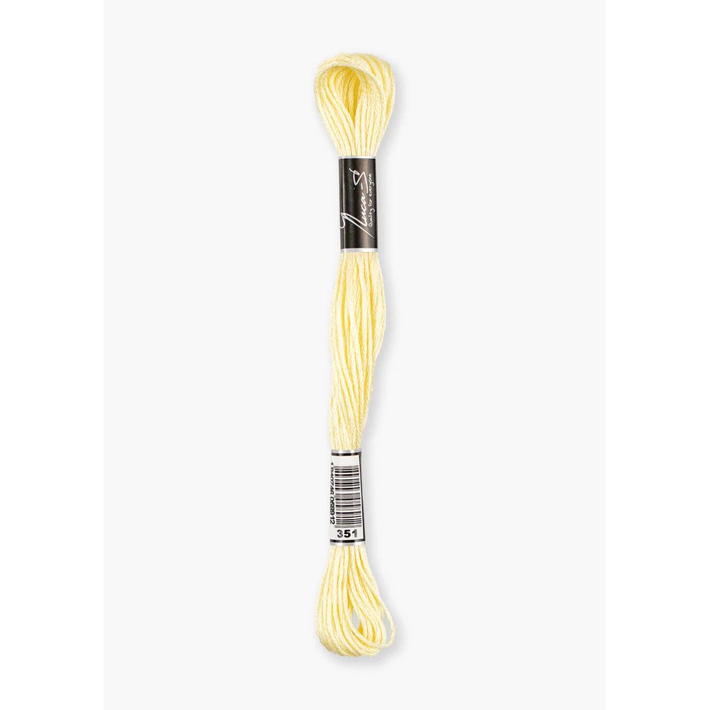 Fil à broder  coton mouliné  couleur 351  Luca-S  1