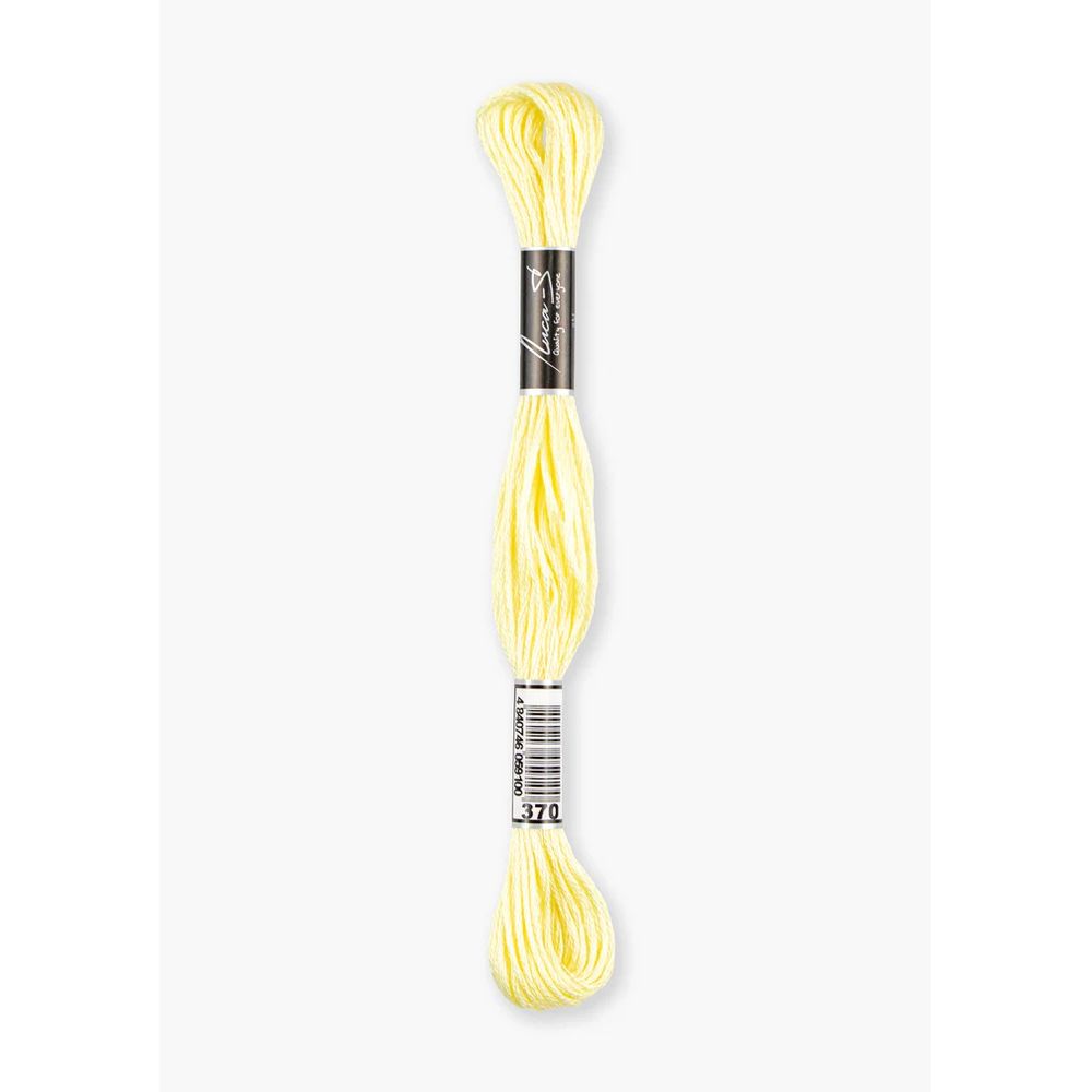 Fil à broder  coton mouliné  couleur 370  Luca-S  1