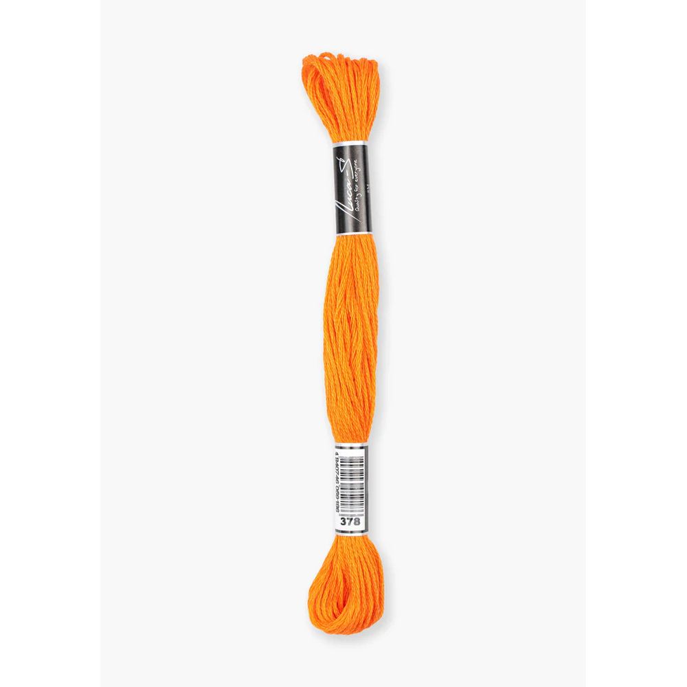 Fil à broder  coton mouliné  couleur 378  Luca-S  1