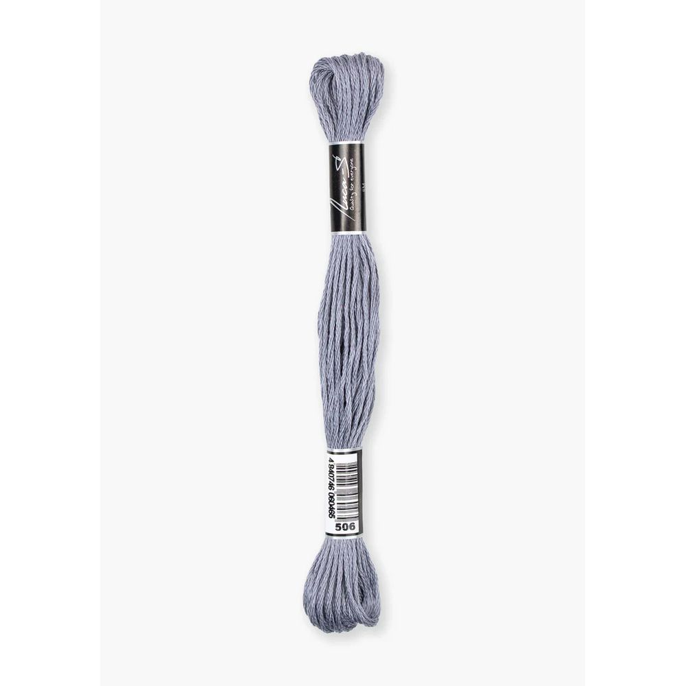 Fil à broder  coton mouliné  couleur 506  Luca-S  1