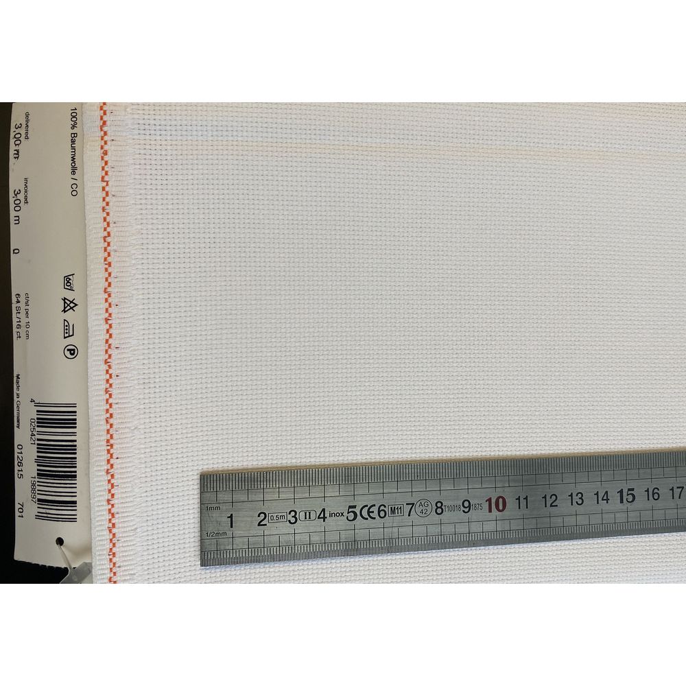 Zweigart Aida 6.4 Pts (16 count)