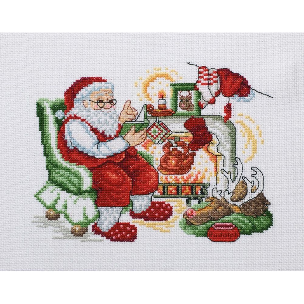 Permin 92-1275  kit point de croix  Père Noël