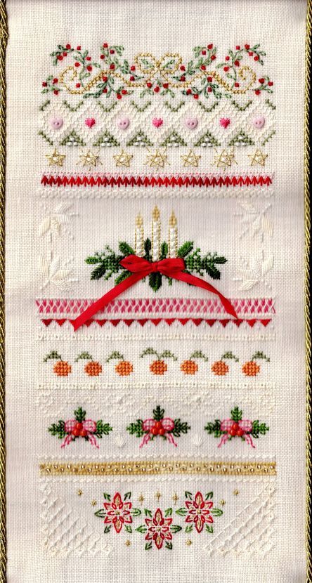 kit point croix  Tela Artis X515  Dentelle de Noël  4