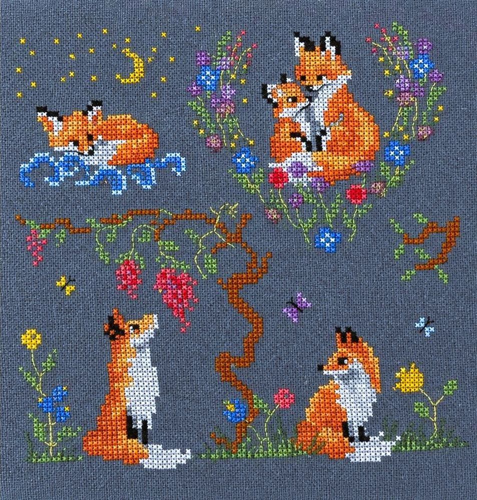 Tela Artis X1203  kit point croix  Rêves dété