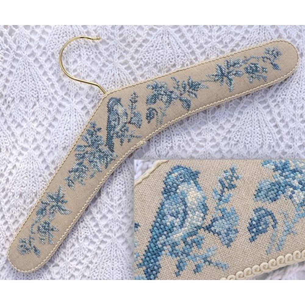 Tela Artis X712  kit point de croix  Oiseau du jardin  2