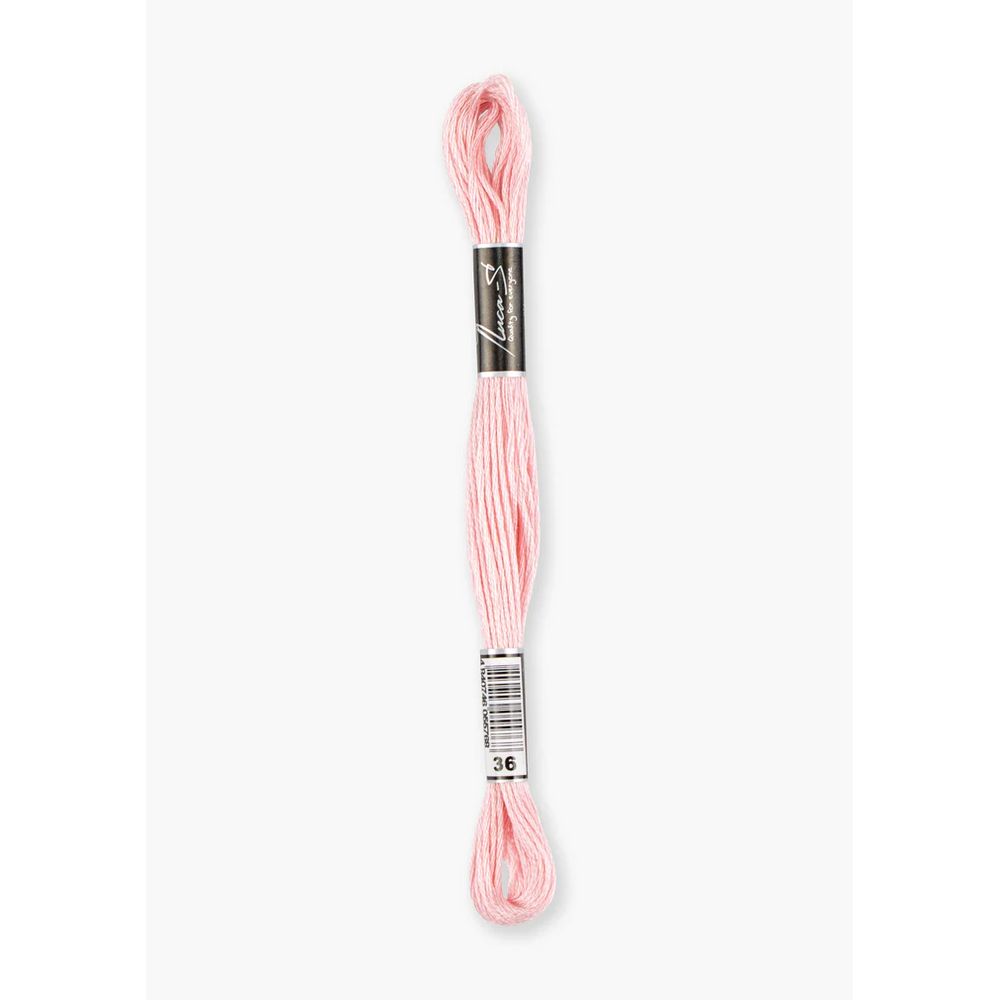 Fil à broder  coton mouliné  couleur 36  Luca-S  1