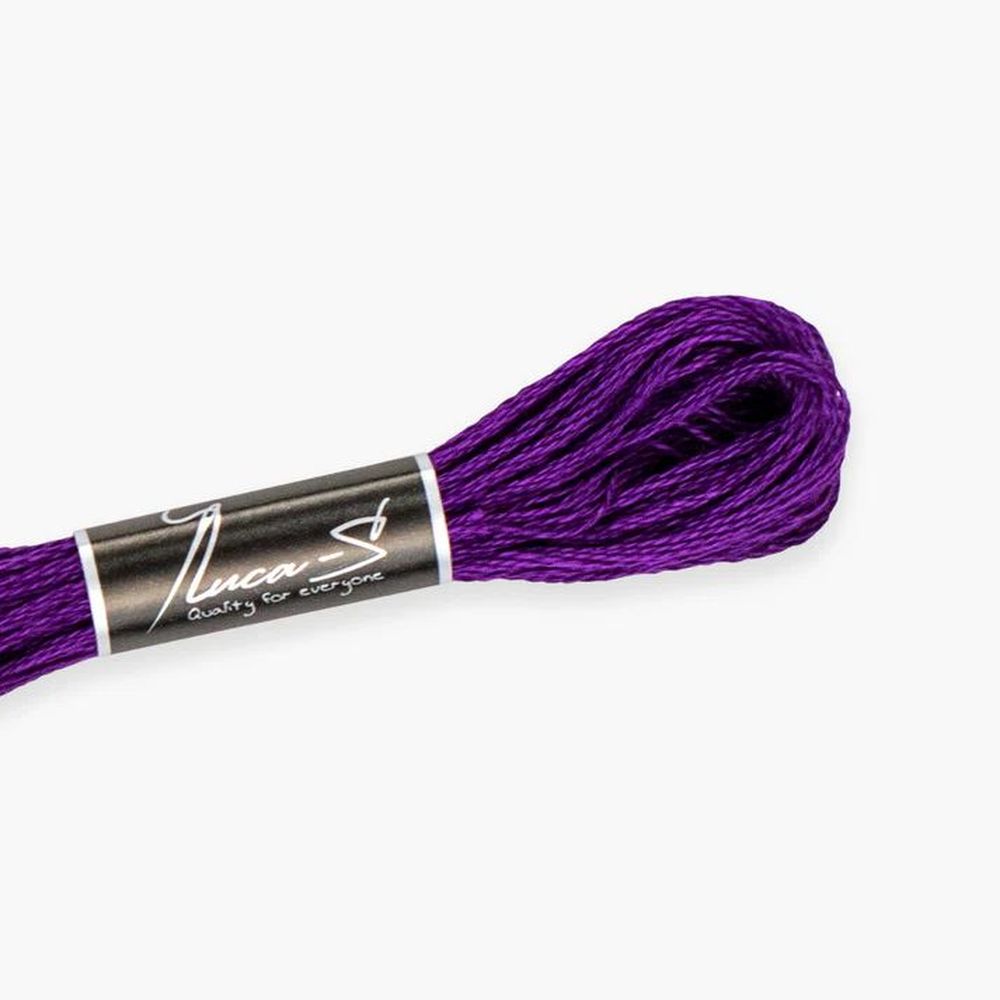 Fil à broder  coton mouliné  couleur 126  Luca-S