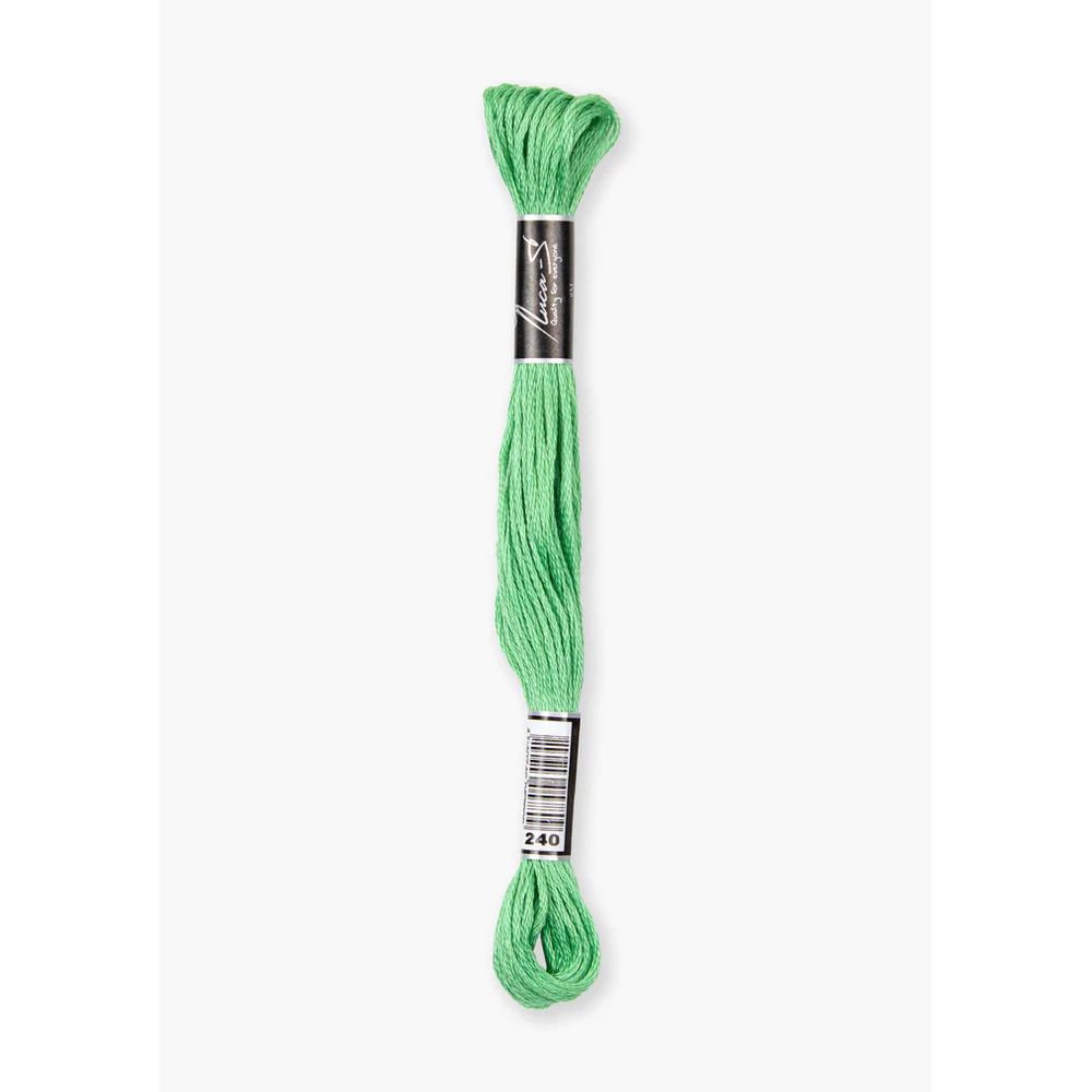 Fil à broder  coton mouliné  couleur 240  Luca-S  1