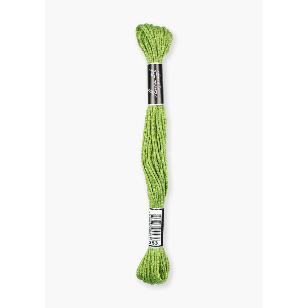 Fil à broder  coton mouliné  couleur 253  Luca-S  1