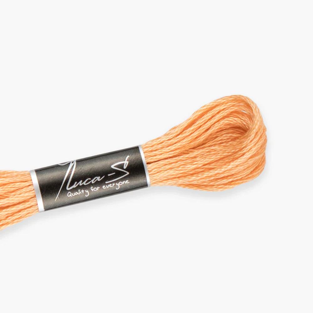 Fil à broder  coton mouliné  couleur 398  Luca-S