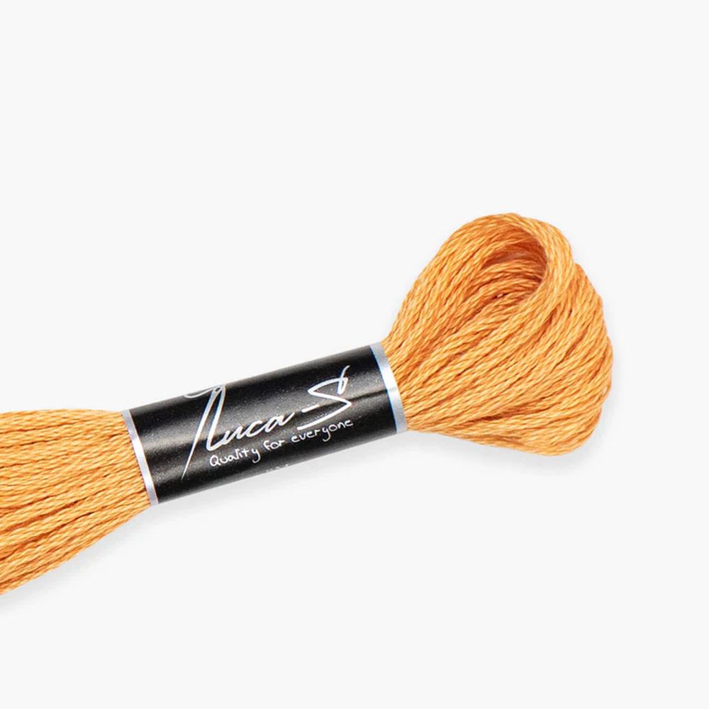 Fil à broder  coton mouliné  couleur 399  Luca-S