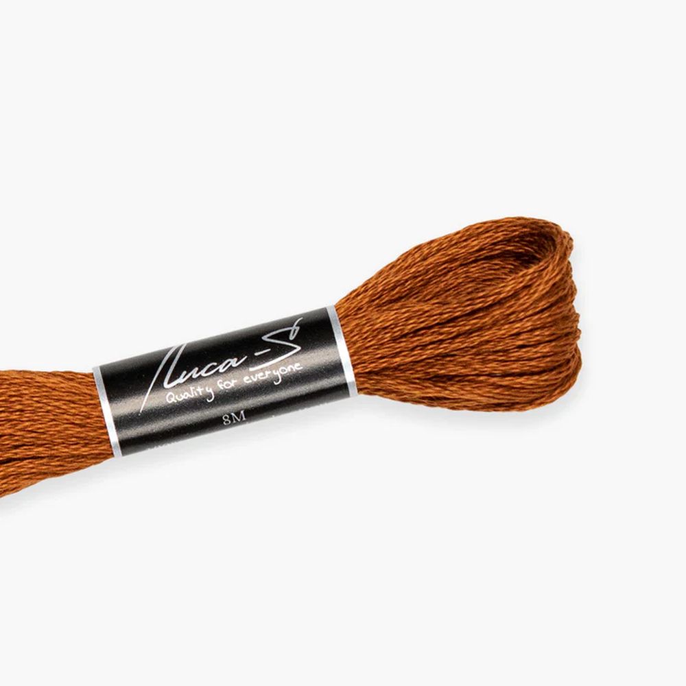 Fil à broder  coton mouliné  couleur 402  Luca-S