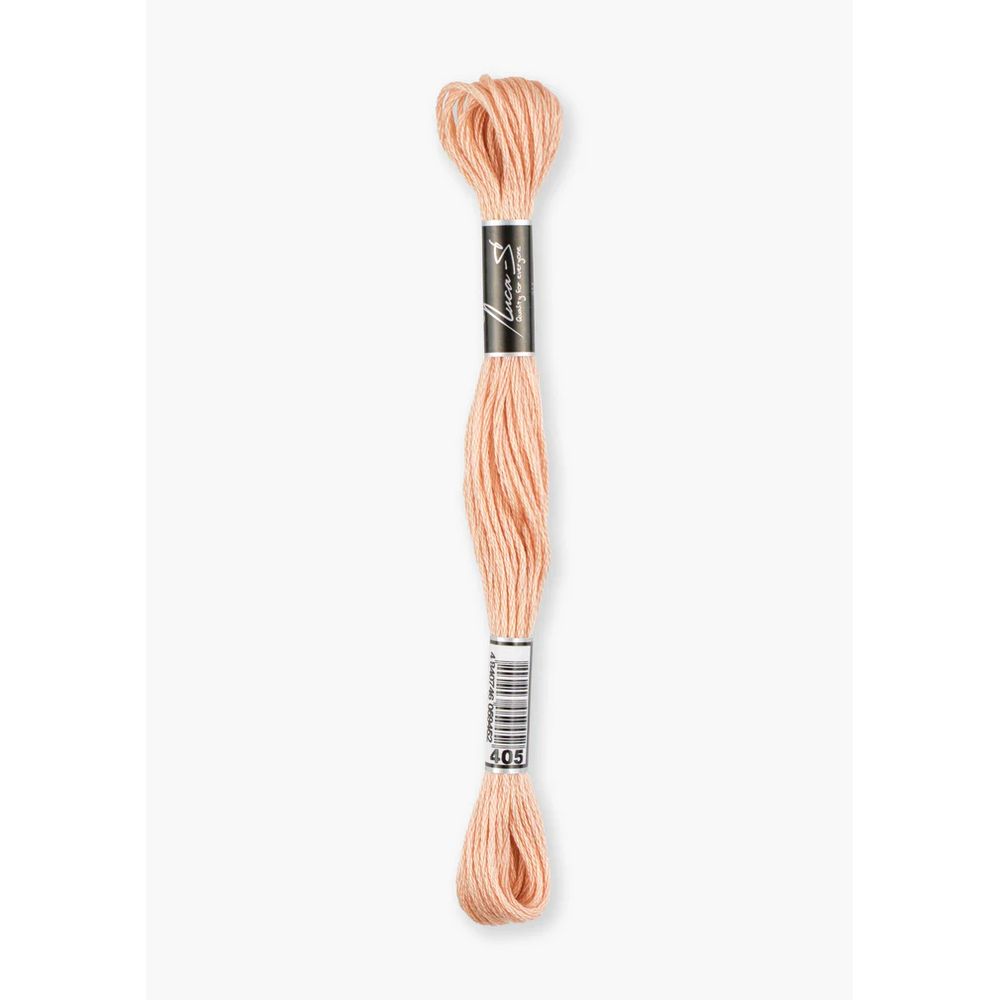 Fil à broder  coton mouliné  couleur 405  Luca-S  1