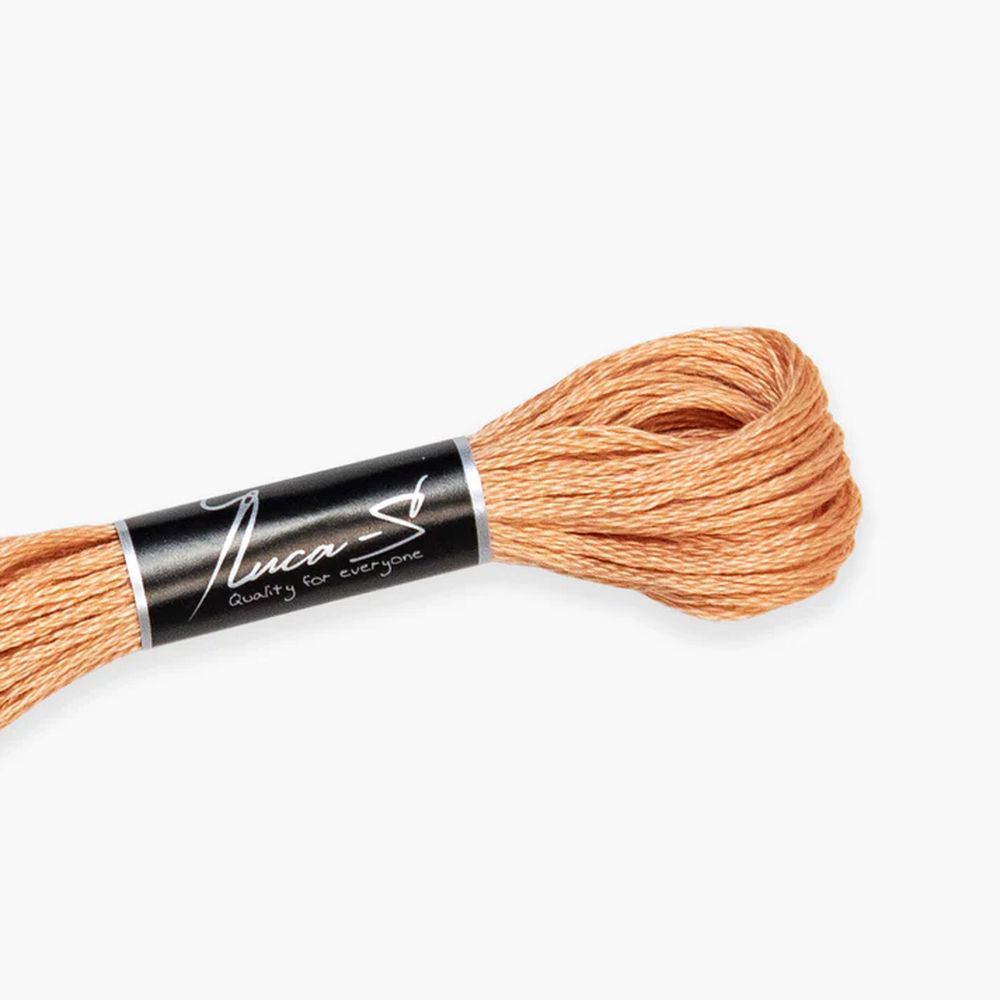 Fil à broder  coton mouliné  couleur 406  Luca-S