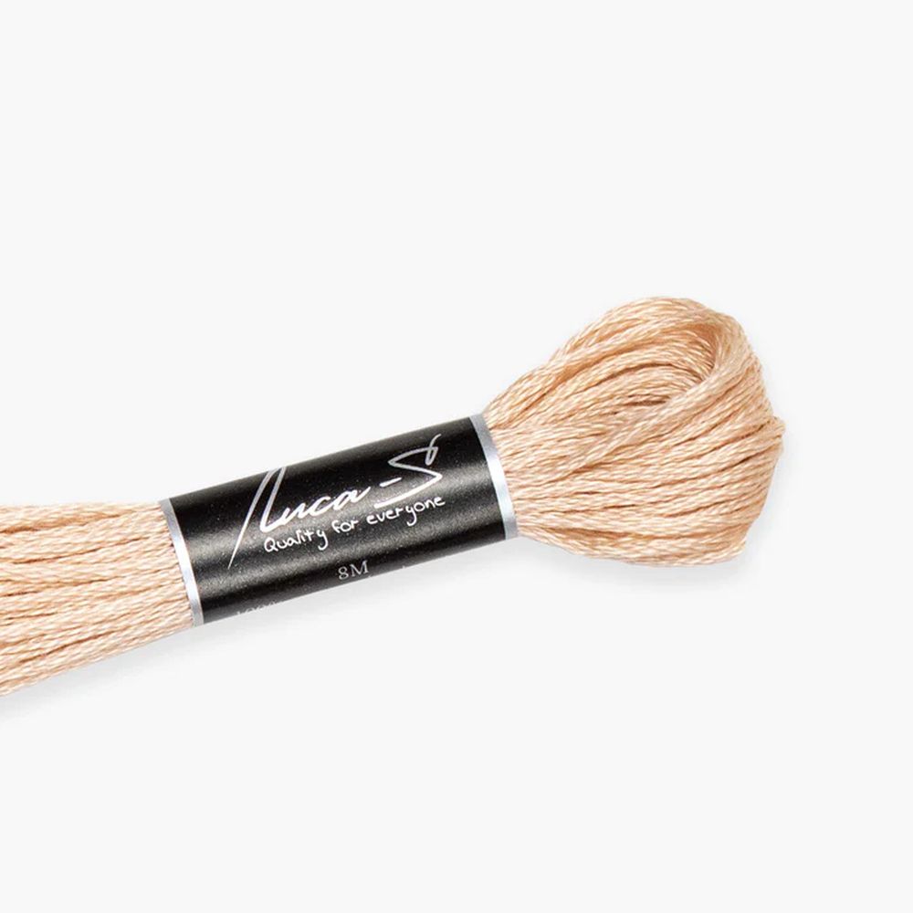 Fil à broder  coton mouliné  couleur 418  Luca-S