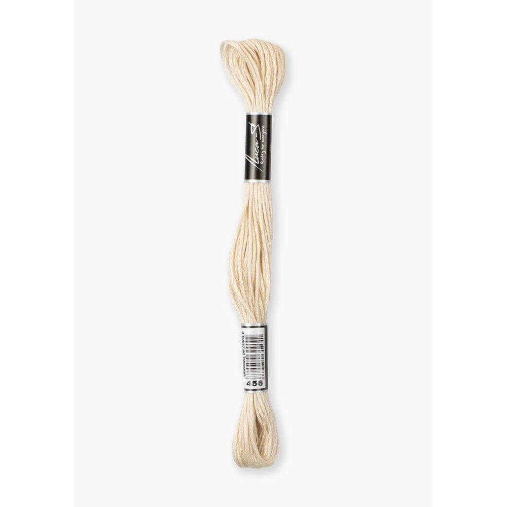 Fil à broder  coton mouliné  couleur 458  Luca-S  1