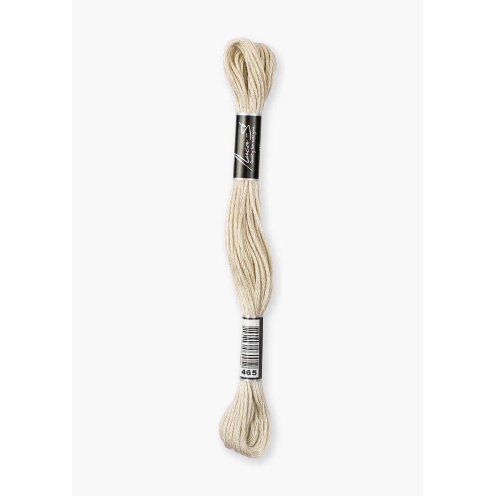 Fil à broder  coton mouliné  couleur 465  Luca-S    1