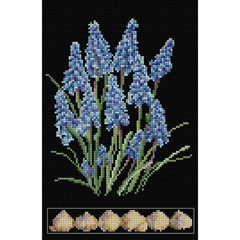 Kit point de croix  Thea Gouverneur  443-05  Muscari